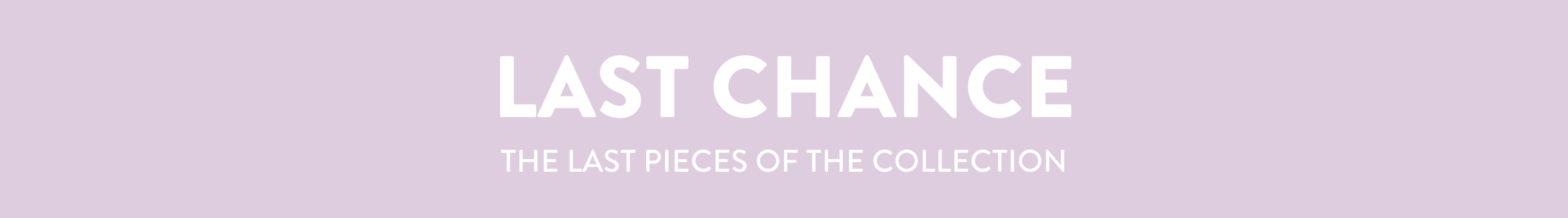LAST CHANCE